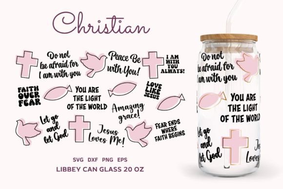 Bible Verse SVG Wrap Beer Can Glass 20oz Review