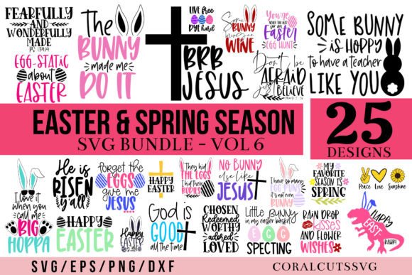 Big Easter Spring Season SVG Bundle: Graphics & Crafts Review