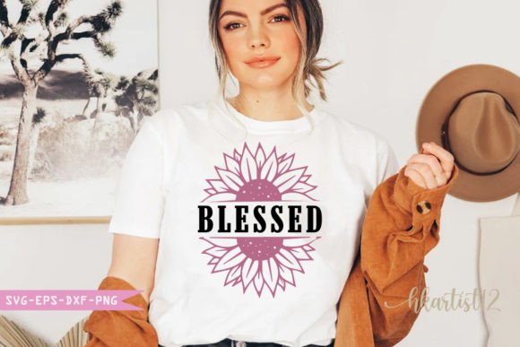 Blessed SVG: Graphics & Crafts Asset for Brand Design