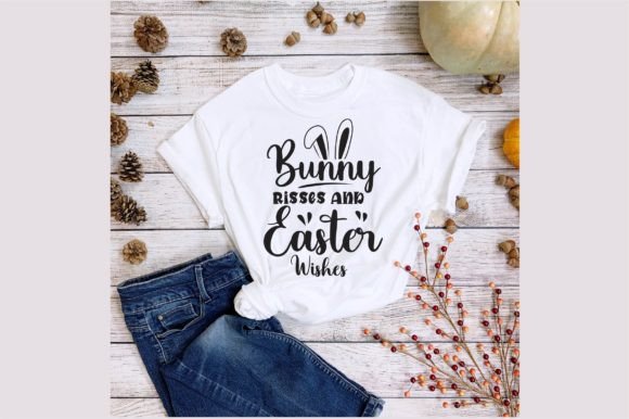 Bunny Risses and Easter Wishes Svg: Graphics for Crafts