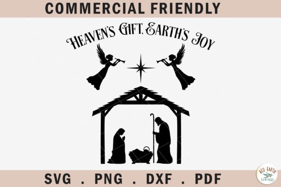 Christmas Nativity SVG: Graphics & Crafts for Publishers