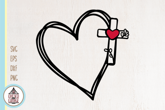 Heart with Cross Graphics for Crafts: A Real Review