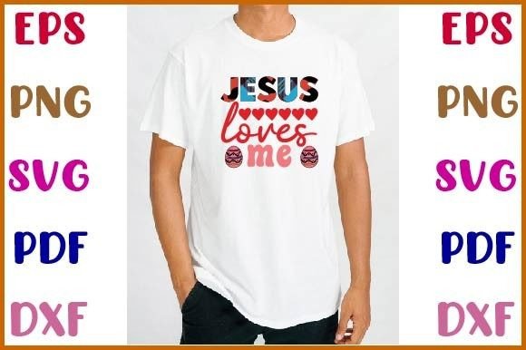 Jesus Loves Me Sublimation