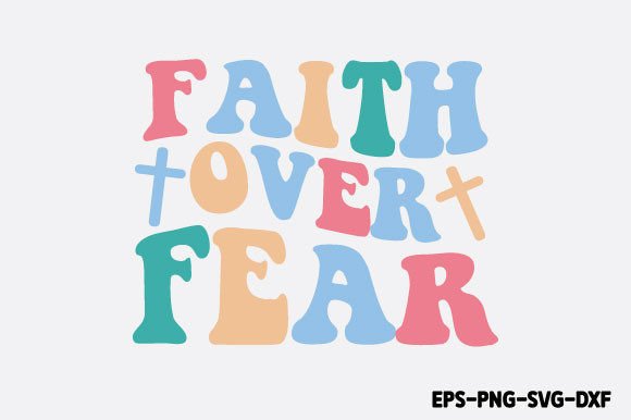 Retro Christian SVG Design Graphics